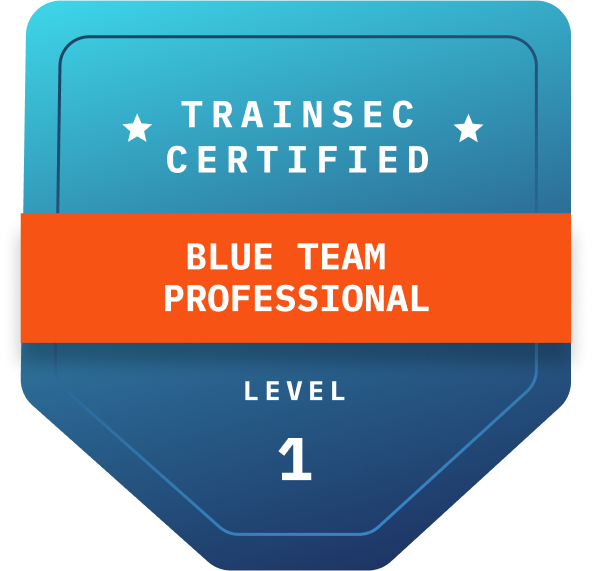 Blue Team professional badge