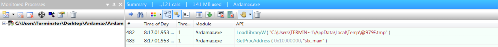 Dissecting Ardamax Keylogger 11