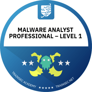 Malware Analysis Professional Course Level 1 Trainsec