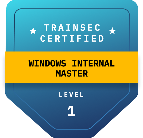 Windows Internal master badge