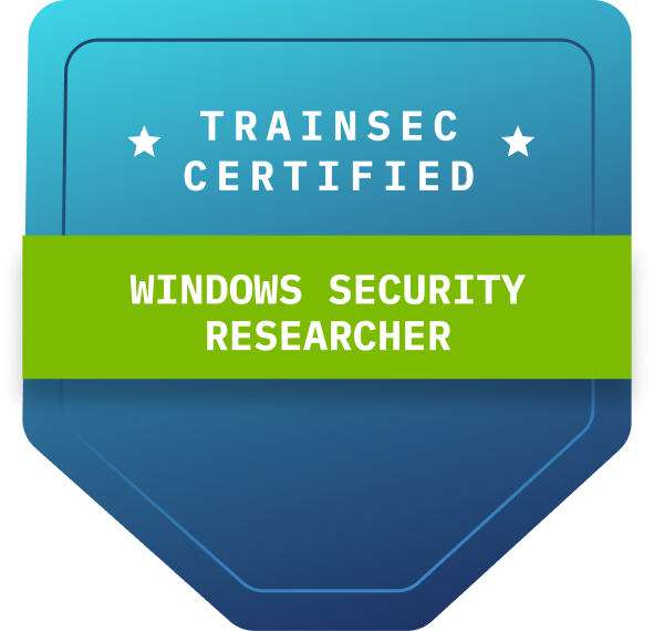 Windows Security Researcher Badge