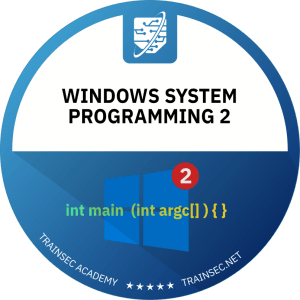 Windows System Programming Course 2 Trainsec