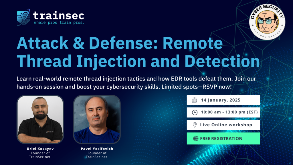 Attack and Defense: Remote Thread Injection and Detection