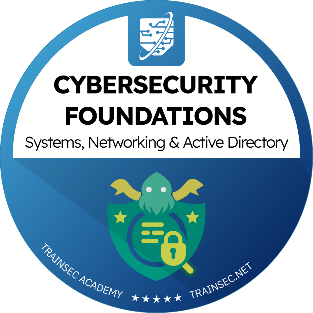 Cybersecurity Foundations: Systems, Networking & Active Directory