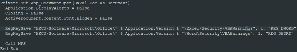 VBA 1 1