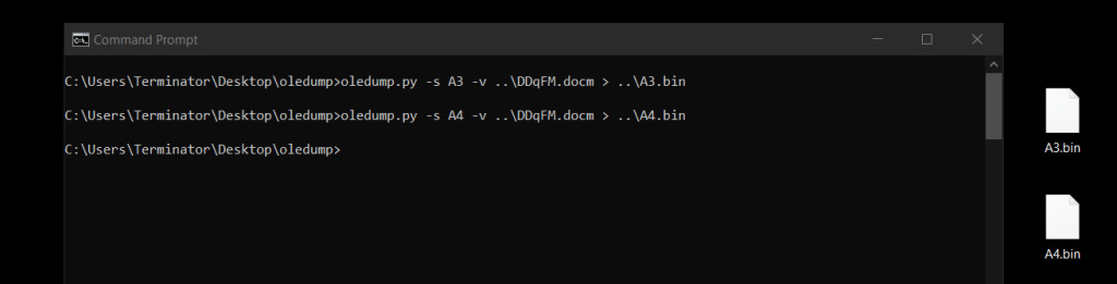 oledump bin 1
