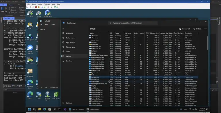 Kernel Debugging with Virtual Machine