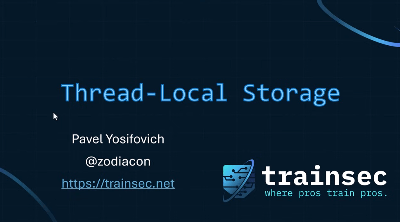 Thread-Local Storage