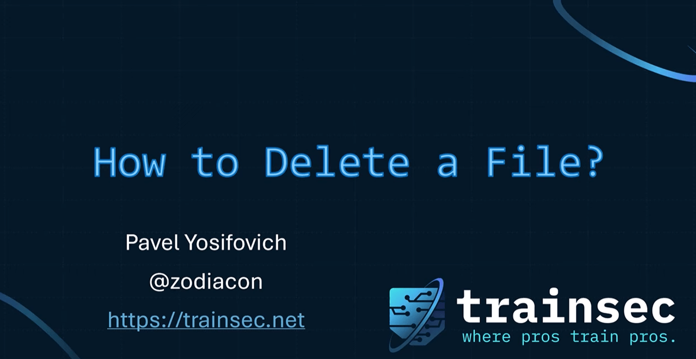 how to delete a file