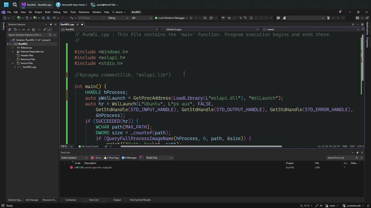 Launch WSL Applications from Windows with WslLaunch