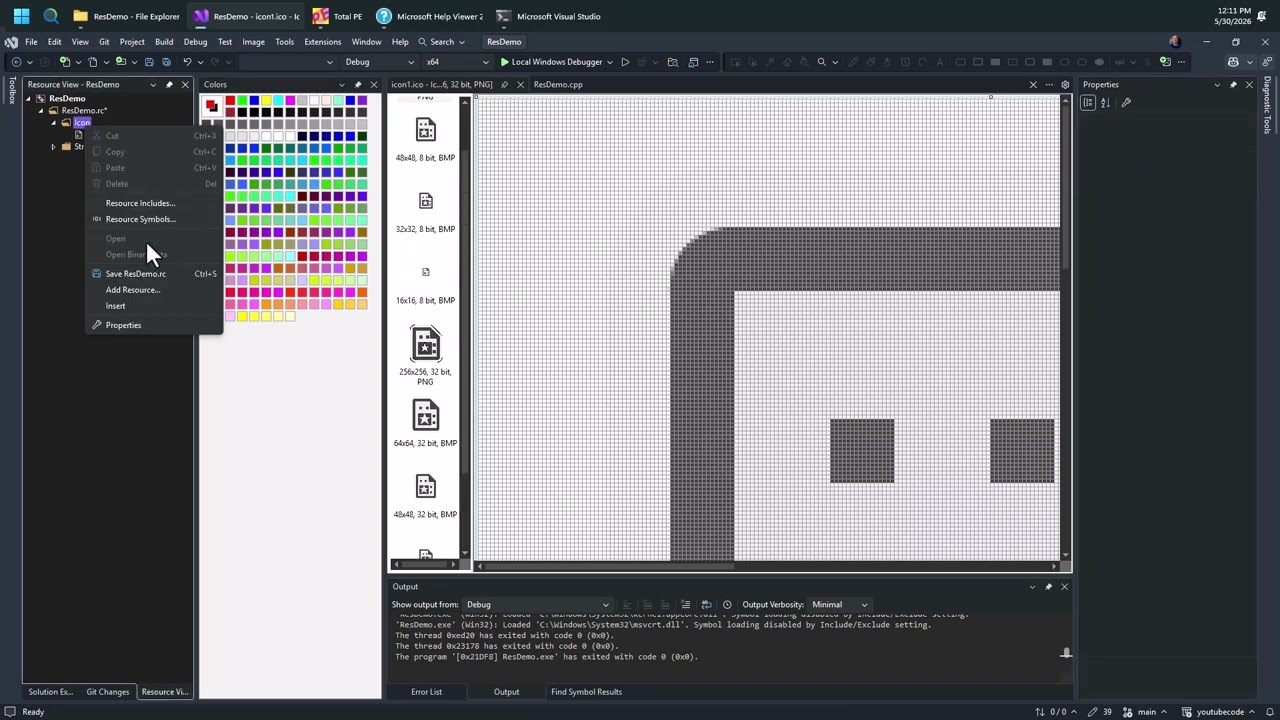 How to Embed and Extract Custom PE Resources in C++ (FindResource, LoadResource, MAKEINTRESOURCE)