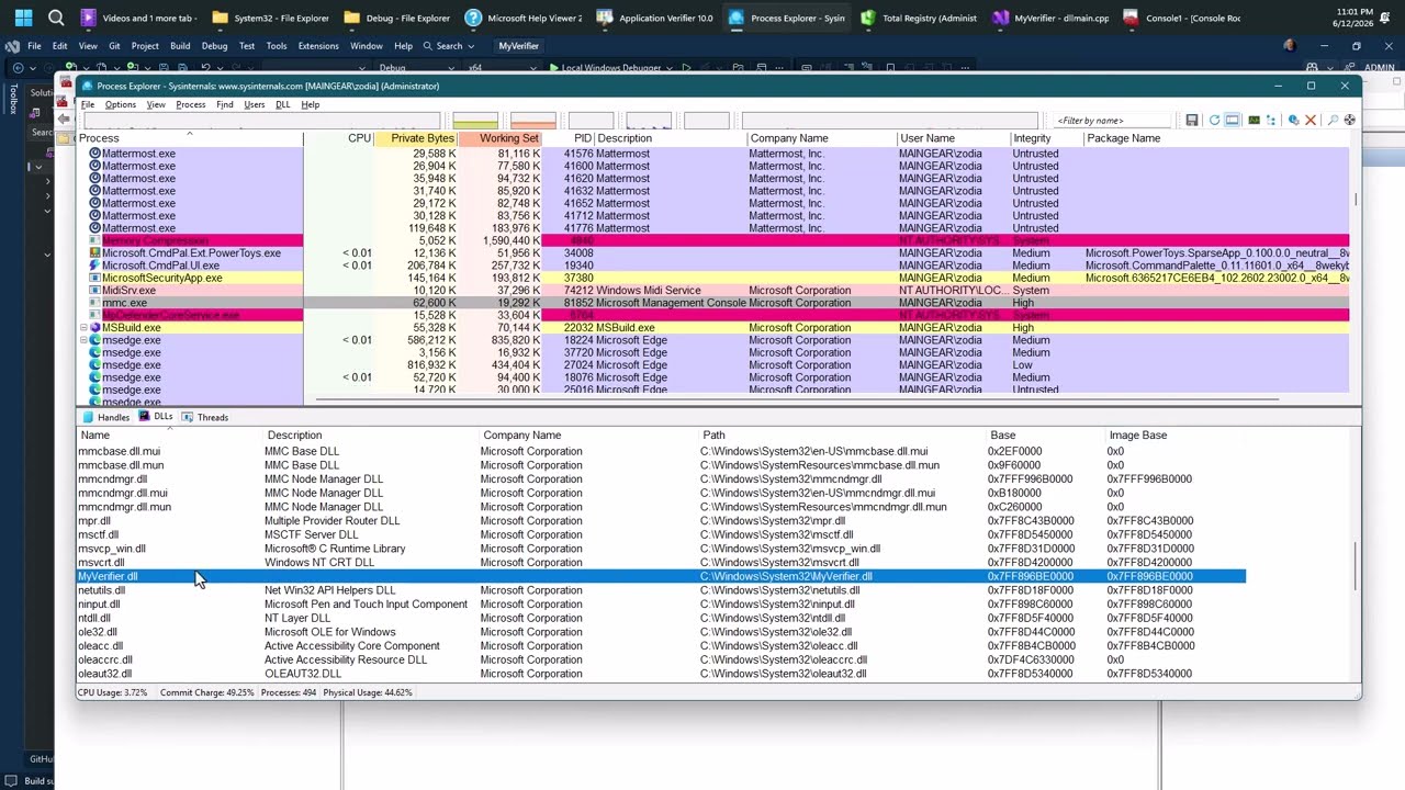 DLL Injection with Windows Application Verifier » TrainSec