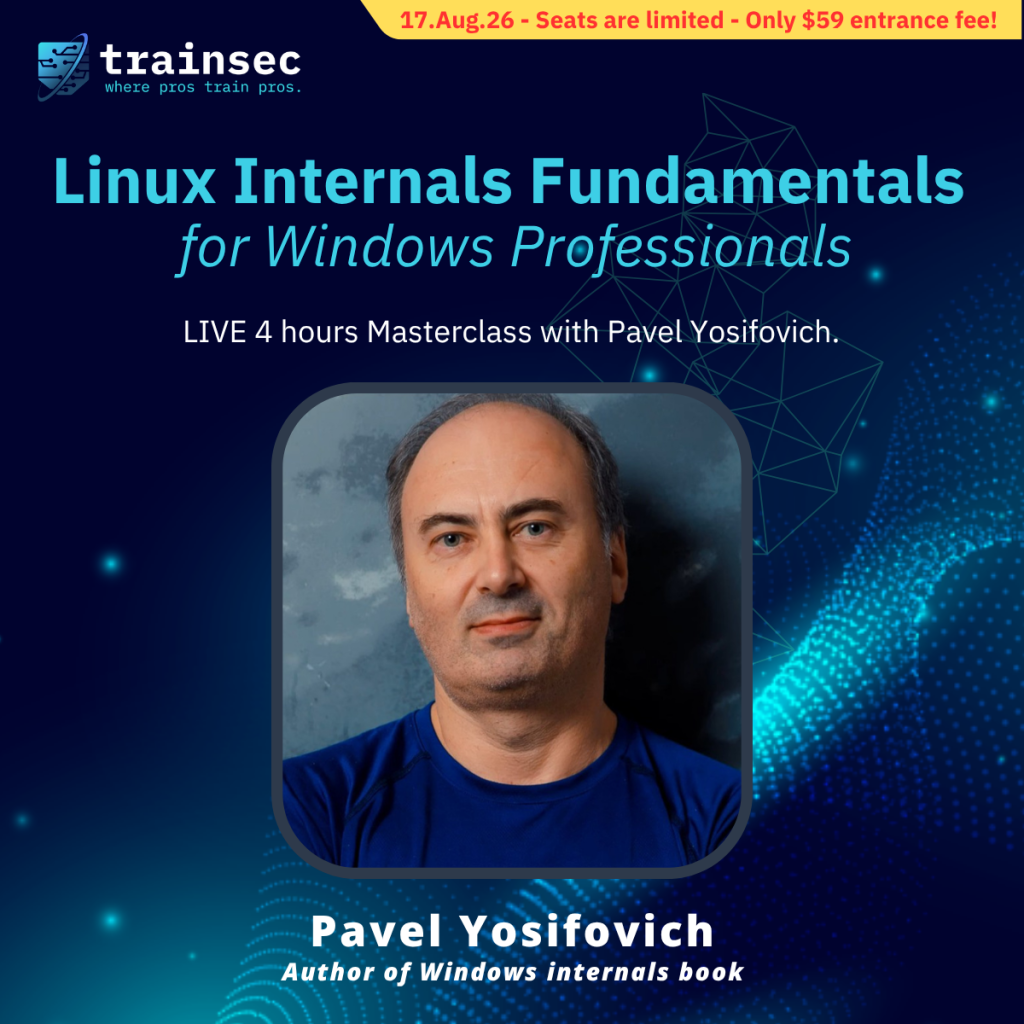 Linux Internals for Windows Professionals square