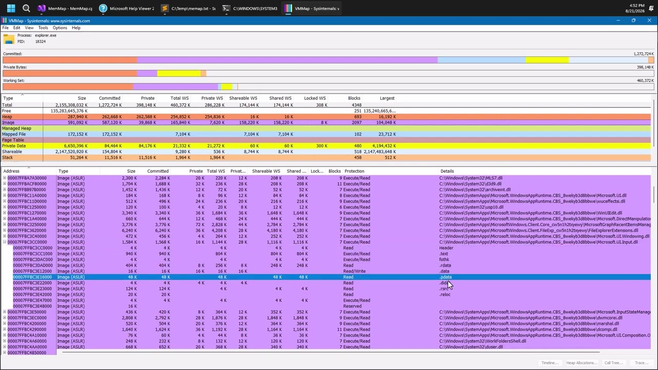 Process Memory Map in Code: Mapped Files and DOS Paths (Part 2)