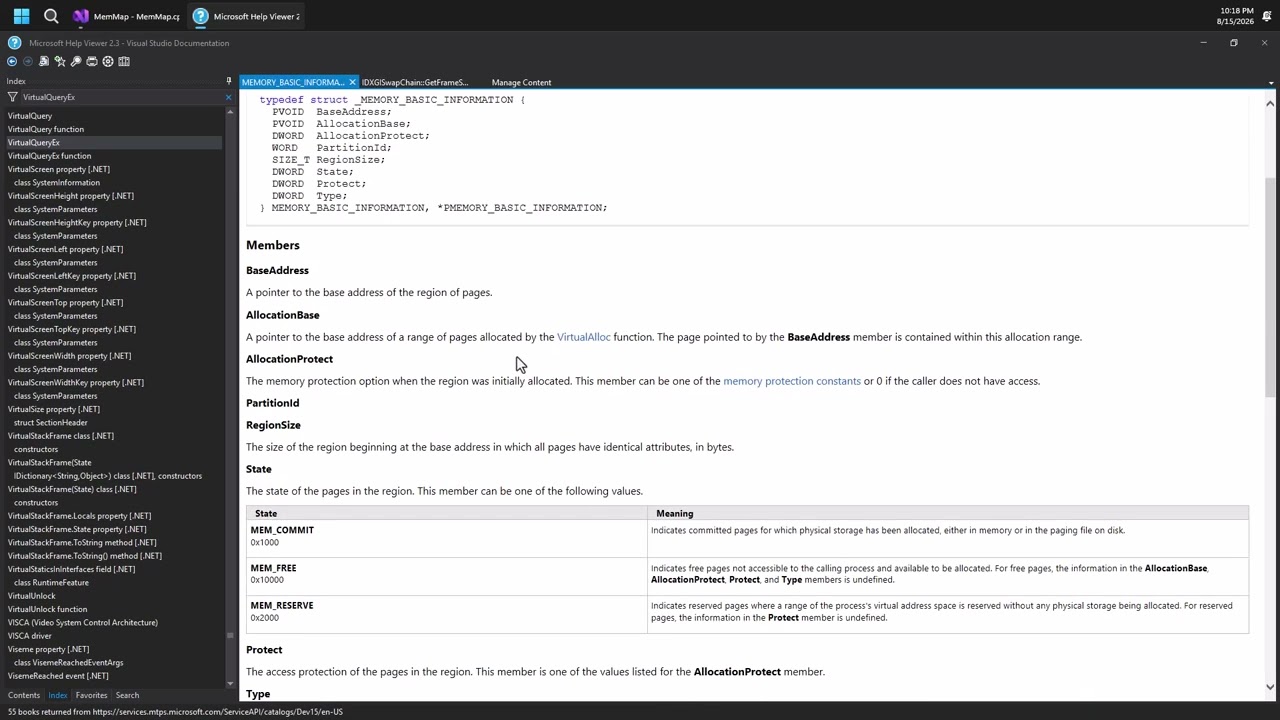 Process Memory Map in Code: Walking VirtualQueryEx and Finding the PEB (Part 1)