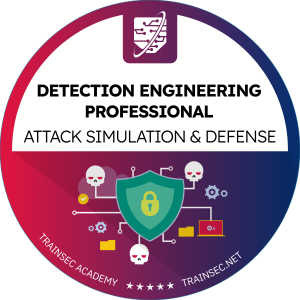 Detection Engineering Professional: Attack Simulation & Defense badge