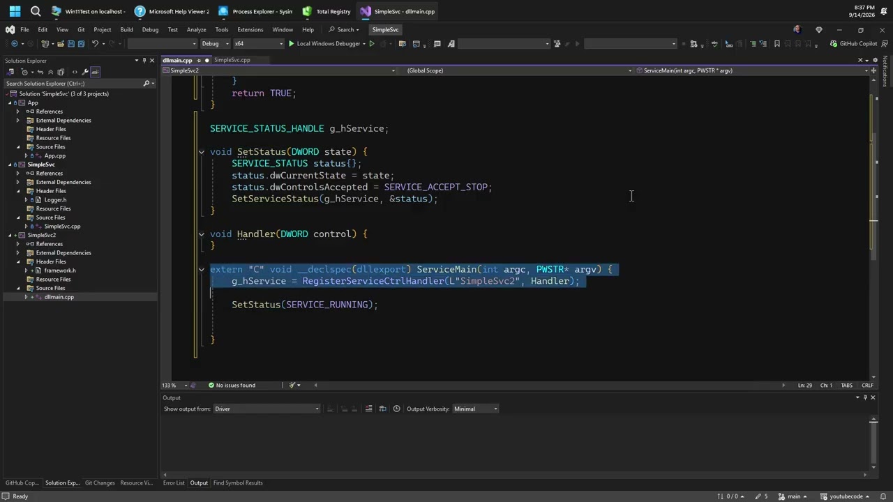 How to Run a Windows Service Inside Svchost.exe (Service DLL Walkthrough)