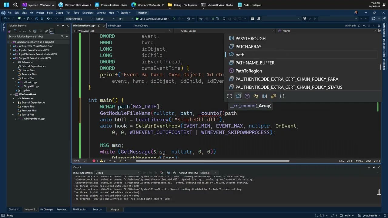 DLL Injection with SetWinEventHook: The Accessibility Hook as an Injector