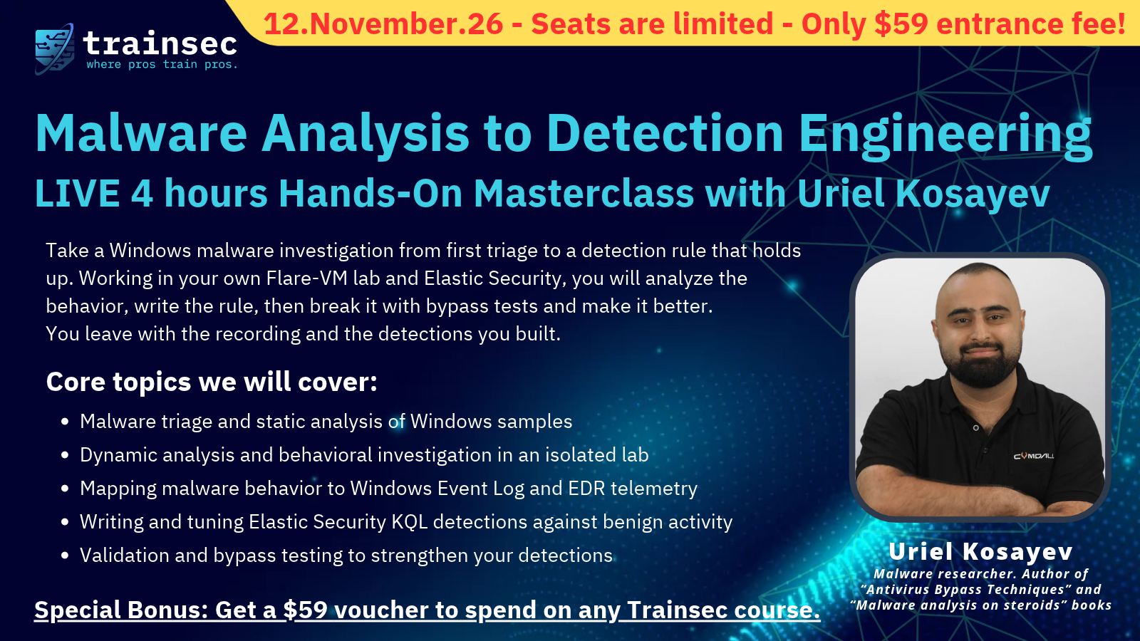 LIVE Malware Analysis to Detection Engineering